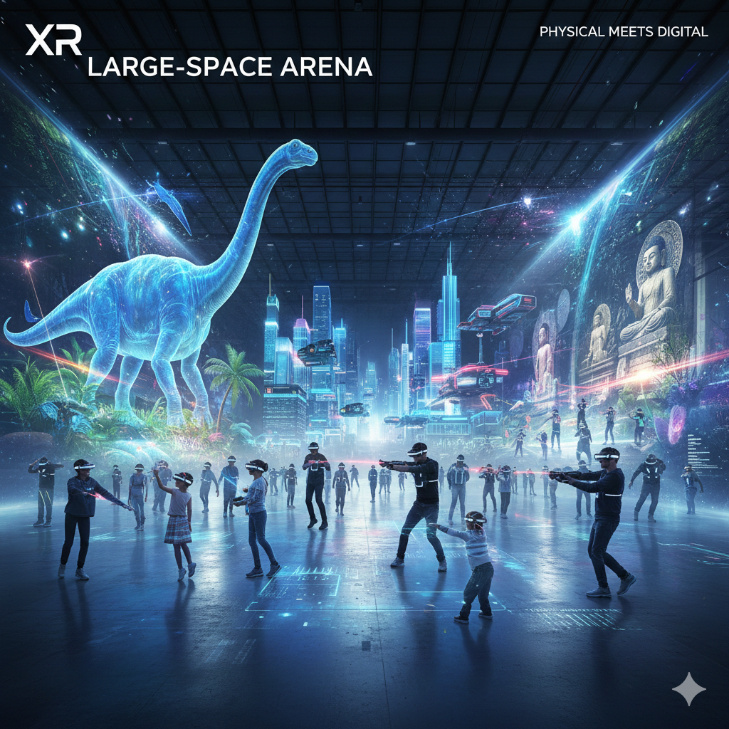 从“围墙花园”到“数字原野”：XR大空间如何重塑人类的感知边界