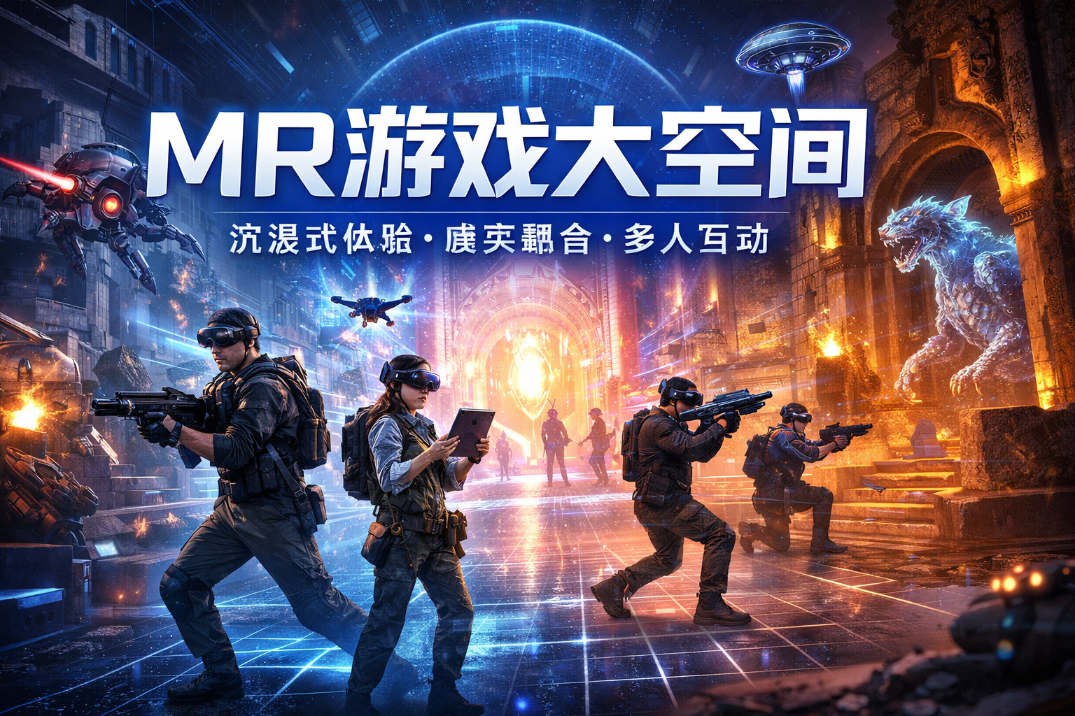 MR游戏大空间：下一代沉浸式娱乐与空间计算商业形态的崛起