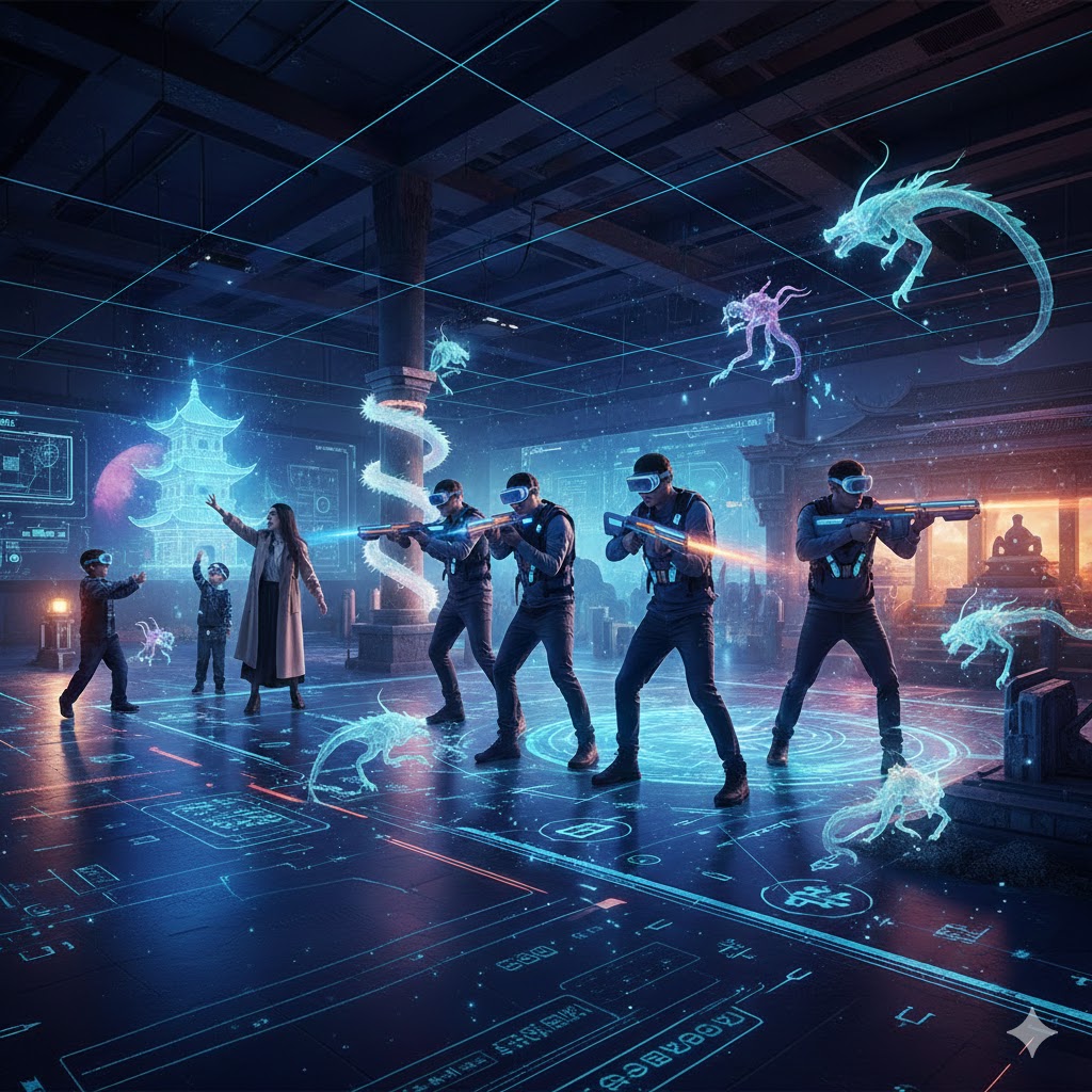 虚实共生的进化：MR大空间体验馆——开启未来娱乐的“头号玩家”时代