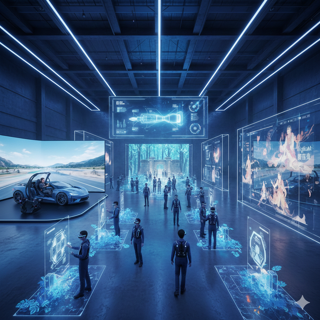 XR大空间展厅应用：沉浸式体验与商业未来的融合