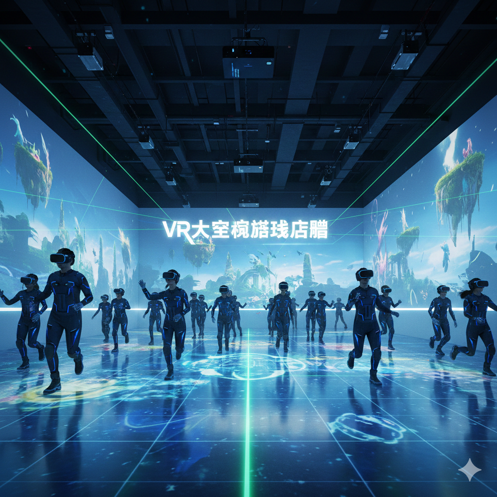 抢滩未来：VR大空间游戏加盟，掘金沉浸式娱乐蓝海