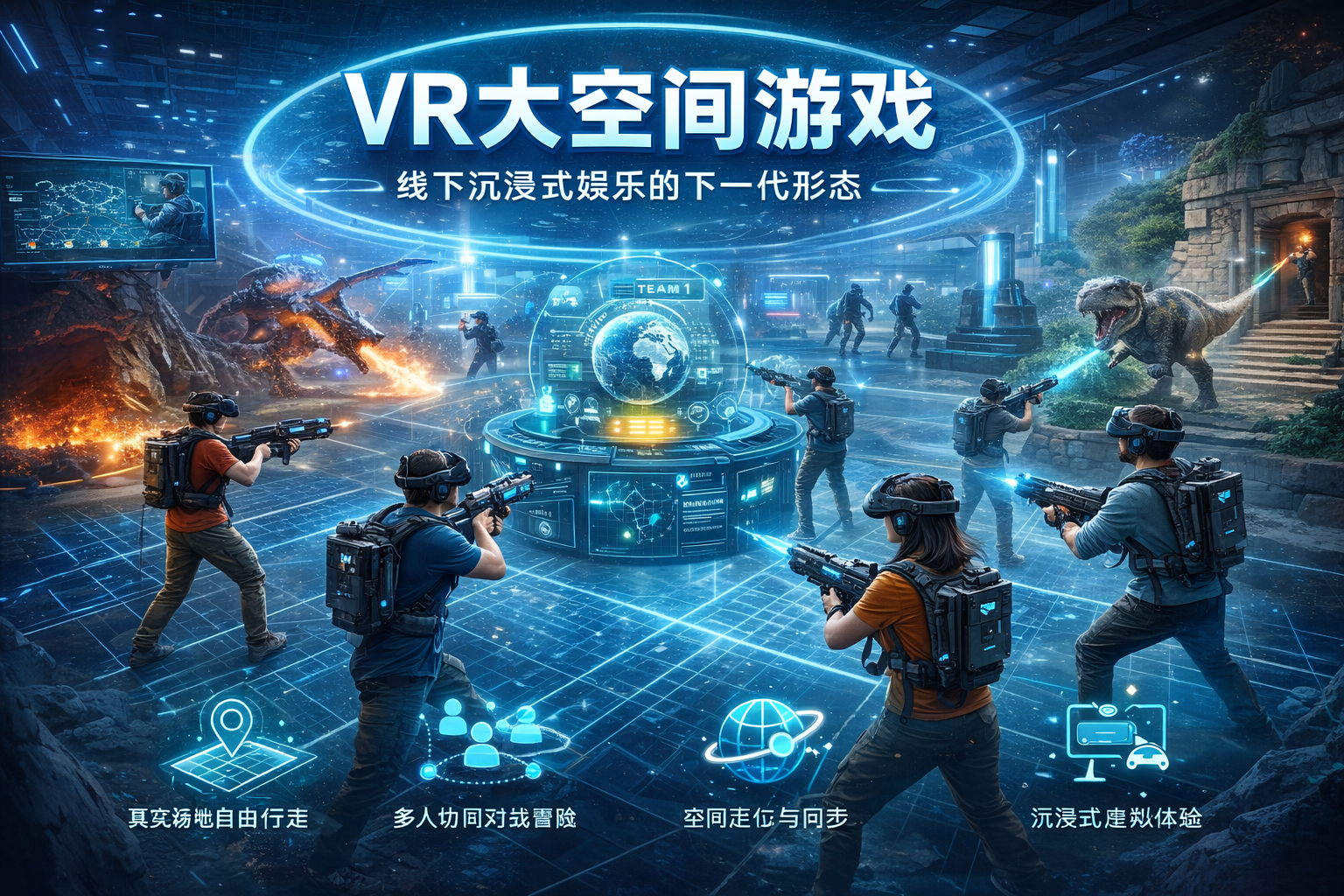VR大空间游戏：线下沉浸式娱乐的下一代形态