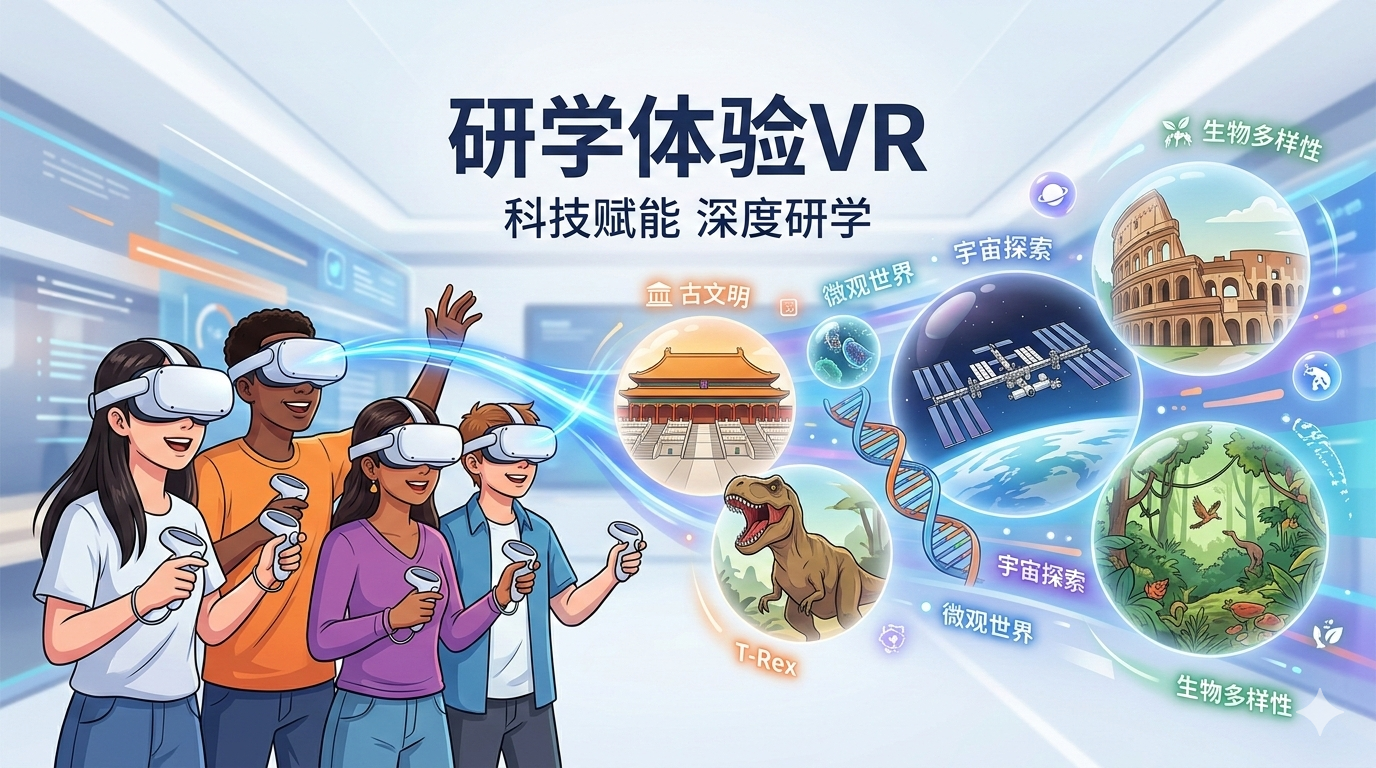 跨越时空的触碰：VR技术赋能研学旅行的深度变革