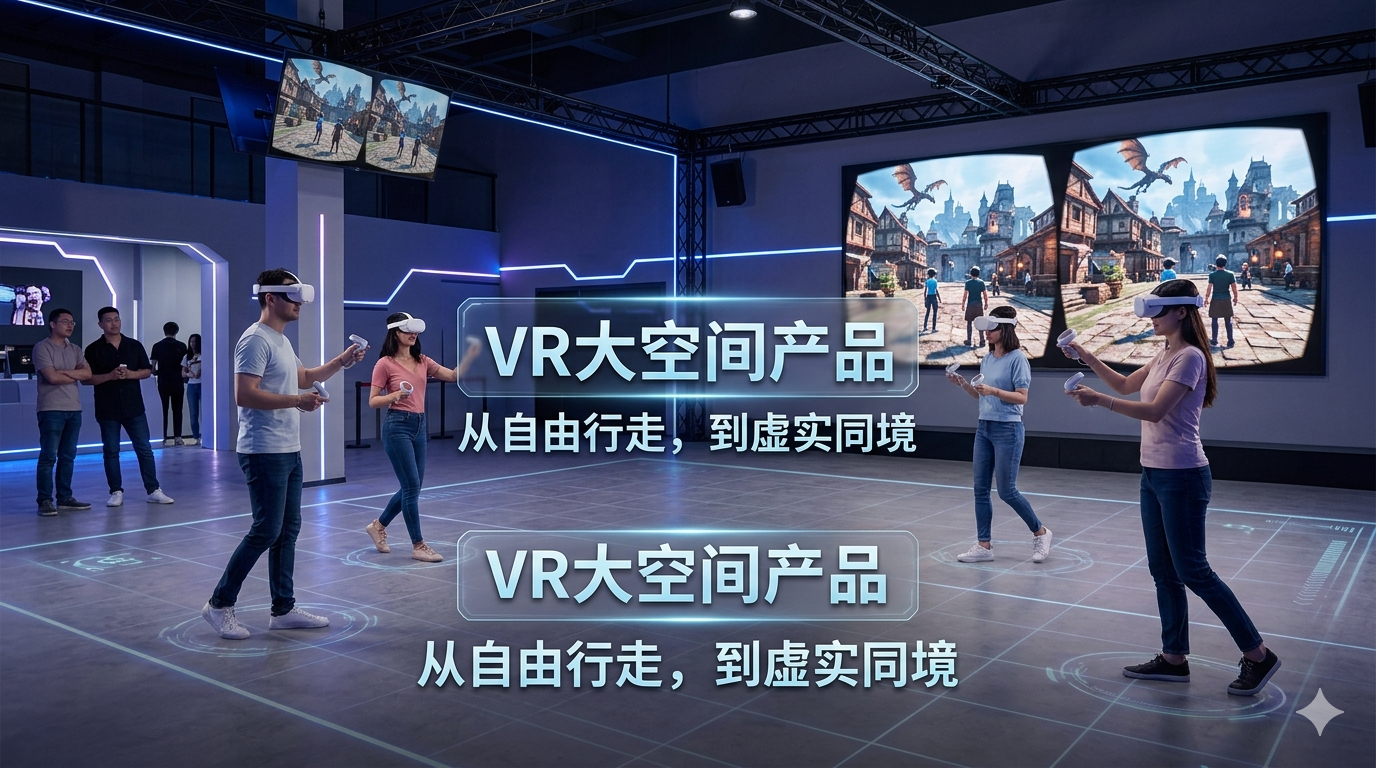虚实共生，境无止境：2026年VR大空间产品的演变与商业逻辑