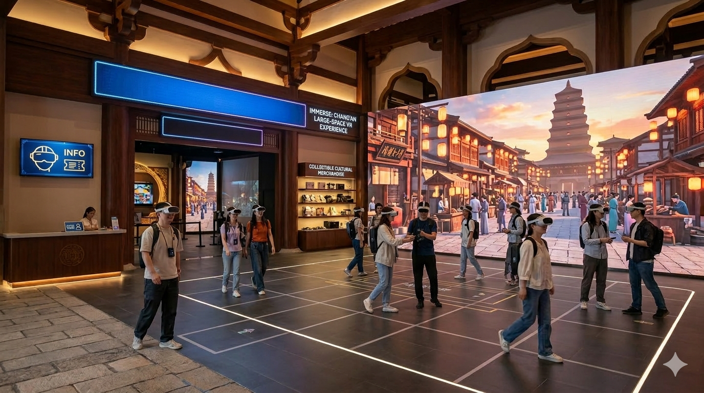 VR大空间景区的商业逻辑与盈利之道