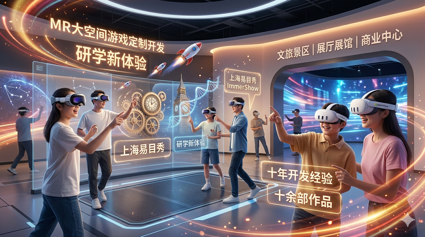 MR大空间定制：当万亿研学赛道撞上混合现实，谁在定义下一个十年